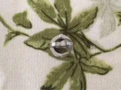 スワロフスキークリスタル　フープピアス