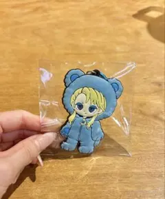 R指定 七星 カラビナ付きラバーキーホルダー