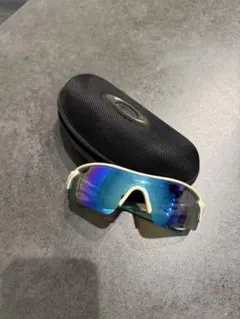 Oakley スポーツサングラス ミラー付き ケース付き