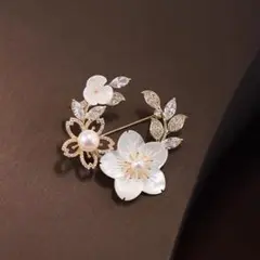 ブローチ 桜モチーフ セレモニー 入学式 入園式 卒業式 結婚式 フォーマル