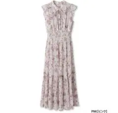 snidel Sustainableフリルプリントワンピースサイズ1 本日限定