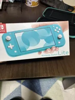 Switchライト ターコイズブルー 本体 ケース入れとカバー入れ セット