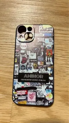 人気⭐️iPhone14 (6.1inch)ケース ストリート ウォールステッカー