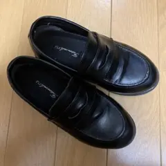 ブラックローファー キッズフォーマルシューズ