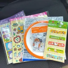 モスバーガー キャラクターワイワイセットの 5点セット