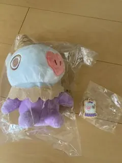 BTS  MANG  BT21 ぬいぐるみ  ラバーチャー厶  いちばんくじ
