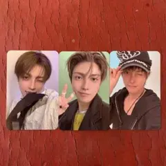 ATEEZ ホンジュン SINGLES トレカ 3枚セット