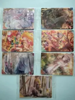 プロセカ　ウエハース4 　カード（7枚セット）