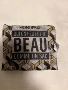 MONOPRIX モノプリ エコバッグ 折りたたみ 総柄