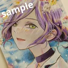 手描きイラスト　アナログ　チェンソーマン　レゼ