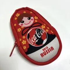 Coca-Cola 2018 RUSSIA マトリョーシカ型ポーチ