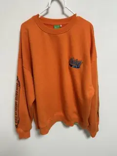 値下げ交渉可能　オレンジ Lサイズ スウェット アメリカツアー '87