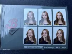 BsGravity2025 証明写真風ステッカー　SAAYA