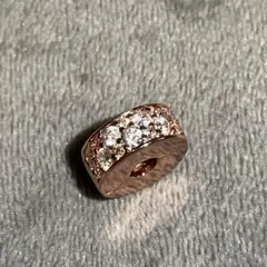 Pandora クリップ　ローズ　ゴールド　チャーム　パンドラ