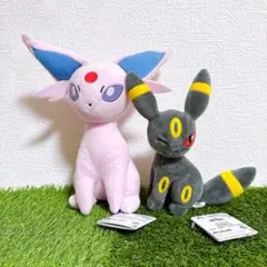 新品タグ付き‼️ ポケットモンスター ポケモン ブラッキー エーフィ 2体セット