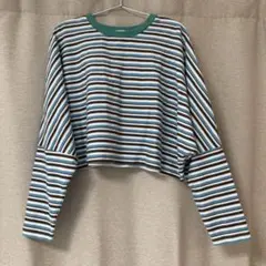 LEPSIM ボーダープルオーバー