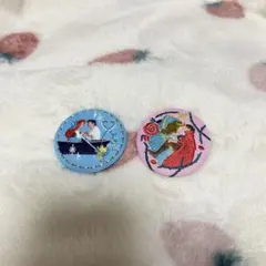 ディズニーキャラクターズ 刺繍缶バッチ第1弾