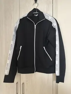 KENZO ブラック ジップアップジャケット XS