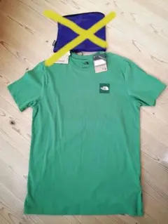 ノースフェイス　半袖Ｔシャツ　グリーン