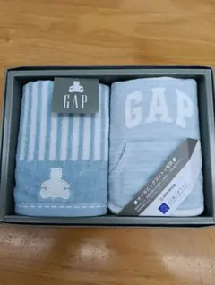GAP ベビー用スタイ＆タオルセット オーガニックコットン