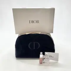 美品・送料込み⭐️Dior ホリデーノベルティポーチ ミニリップ&オードゥトワレ