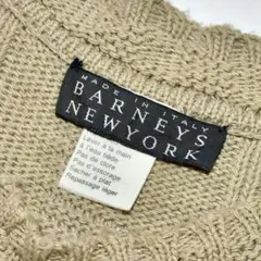 【BARNEYS NEWYORK】90s イタリア製 コットン ニット ベージュのサムネイル