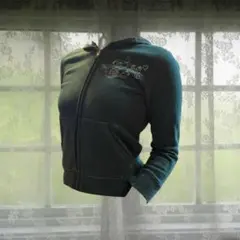 Tommy Jeans ダークグリーン パーカー
