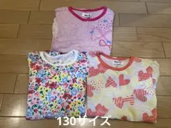 ボブソン　Tシャツ　3枚セット　130サイズのサムネイル