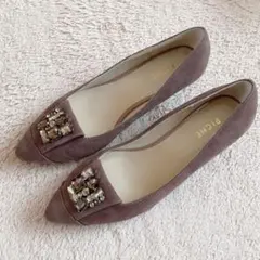 PICHE ABAHOUSE ビジューパンプス