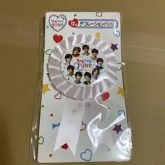 Hey! Say! JUMP リボン型デコレーションバッジ