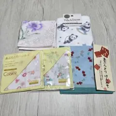あぶらとりハンカチガーゼハンカチ 5枚セット まとめ売りのサムネイル