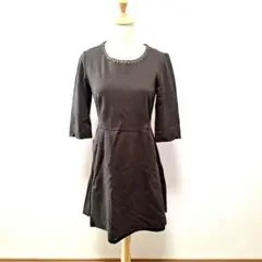 未使用品！closet story 5部丈 膝丈ワンピース(美品)のサムネイル
