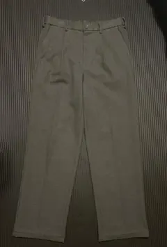gu グレー スラックス M 丈長め