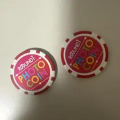 ROUND1 PHOTO COIN フォトコイン 2枚セット