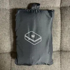 無印　再生ナイロンたためる仕分けケース　Ｍ　黒