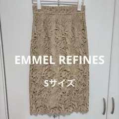 レース ロングタイトスカート ベージュ　Sのサムネイル