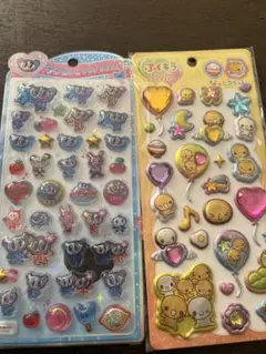 【正規品】うるちゅるPOP ANGEL BLUE なっとうちゃん シールセット