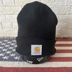 カーハート　ニット帽　大き目　XXL ニットキャップ　中古品