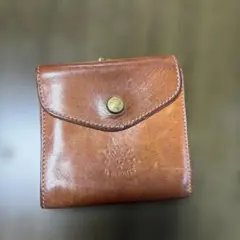 IL BISONTE イルビゾンテ 三つ折り財布 本革 ヤケヌメ コンパクト財布