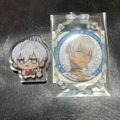 にじさんじ イブラヒム アクリルブロック 缶バッジ