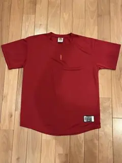Three Point 半袖シャツ Mサイズ レッド