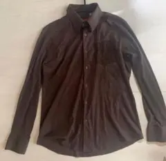 スエード　シャツ　vintage