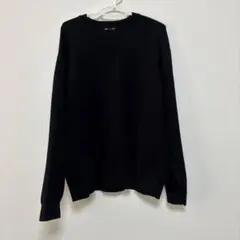 GU ブラック ニットセーター Lサイズ　薄手