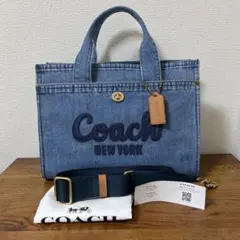 2026年最新】COACHカーゴトート デニムの人気アイテム - メルカリ