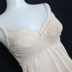 93-95 セシール　スリップ　ベージュ　D