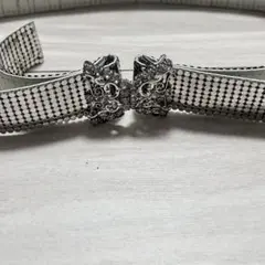 正規品 ビジューサッシュベルト