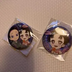 鬼滅の刃　缶バッジ 花火大会　2個セット