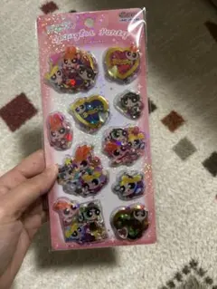 パワーパフガールズ シール スパンコールパーティー