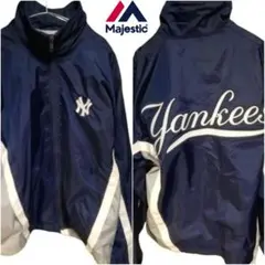 ヤンキース スタンドジャケット スタジャン ブルゾン ネイビー