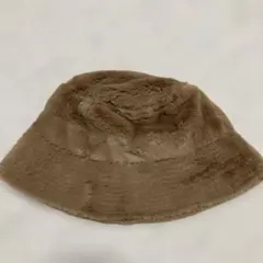 ニューエラ　ブラウンベージュ　ファーバケットハット　L / XL